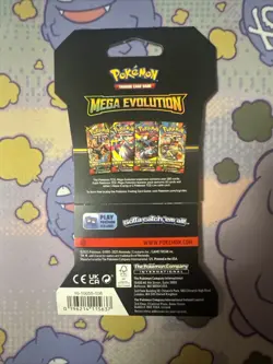 Pokemon Mega Evolution Sleeved Booster Pack - Image 2
