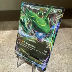 Pokemon TCG Roaring Skies Rayquaza EX 60/108 LP - Image 2