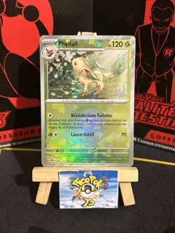 Carte Pokemon Phyllali EX Pokeball 005/131 EV8.5 Evolutions Prismatiques fr neuf - Image 1