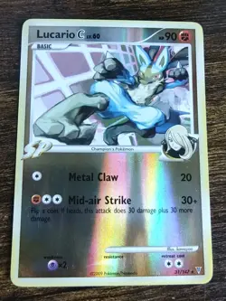 Lucario C 31/147 Platinum Supreme Victors Reverse Holo Pokemon - Image 1