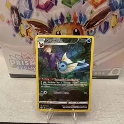 Vaporeon TG02/TG30 Pokemon TCG Brilliant Stars Trainer Gallery Near Mint - Image 1