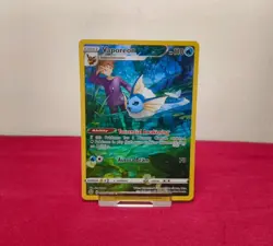 Pokemon TCG Vaporeon TG02/TG30 Brilliant Stars Trainer Gallery Ultra Rare NM - Image 1