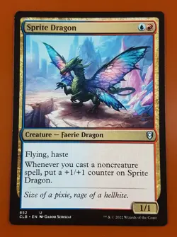 1x Sprite Dragon | Battle for Baldur's Gate | MTG Magic Cards - Image 1