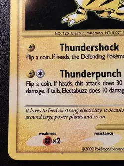 Electabuzz 128/127 Platinum Pokemon Card Holo Foil Secret Rare LP - Image 5