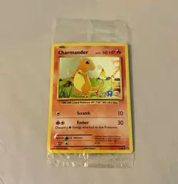 Pokemon Charmander Holo Card #9/108 Toys R Us 2016 Unplayed Sealed CHARMANDER - Image 1