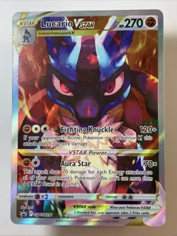 Lucario VSTAR SWSH291 - SWSH: Sword & Shield Promo Cards Holo (NM+) - Image 1