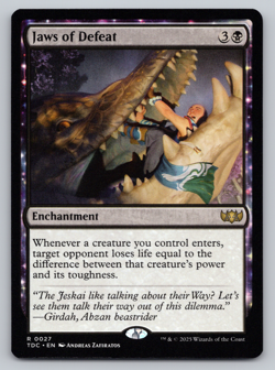 Jaws of Defeat - Commander: Tarkir: Dragonstorm MTG - Image 1