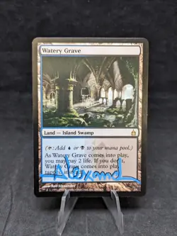 Watery Grave - Ravnica: City of Guilds - 286/306 - MTG - Artist Signed - LP - D - Image 1
