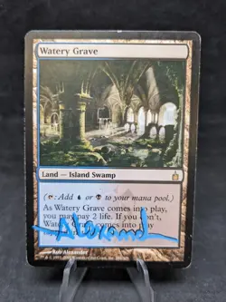 Watery Grave - Ravnica: City of Guilds - 286/306 - MTG - Artist Signed - MP - B - Image 1