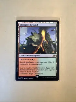 MTG Stomping Ground EOE 0258 R NM Regular - Image 1