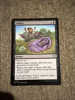 Unbury Lorwyn Eclipsed Regular - Image 1