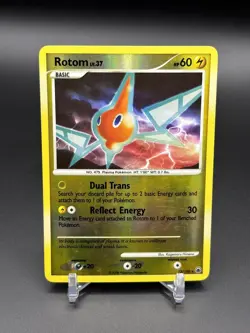 2008 Pokemon TCG Rotom 13/100 Majestic Dawn Reverse Holo Rare - Image 3