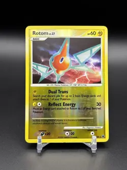 2008 Pokemon TCG Rotom 13/100 Majestic Dawn Reverse Holo Rare - Image 4
