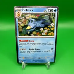 Pokemon Mega Evolution - Black Star Promo - MEP 008 Golduck - Image 1