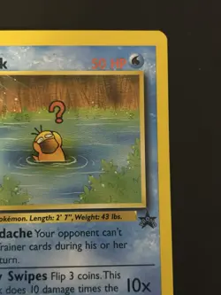 Pokemon TCG Psyduck 20/53 Wotc Promo Black Star DMG - Image 5