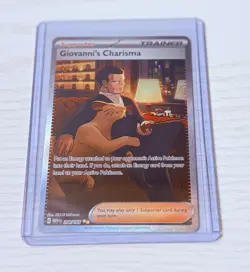 Pokemon 151 Giovanni's Charisma Special Illustration Rare Bundle - Image 3