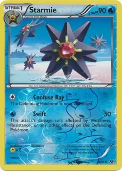 Pokemon - Starmie - 24/99 - Uncommon - Reverse Holo - BW - Next Destinies - NM - Image 1