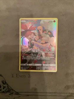 Pokemon TCG Torkoal Holo Secret Rare Cosmic Eclipse 237/236 NM Condition - Image 1