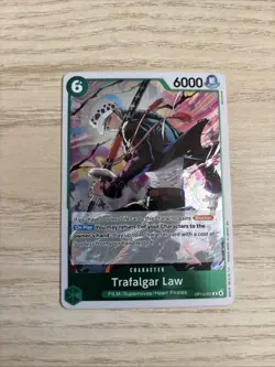 Trafalgar Law OP13-031 R Foil | One Piece TCG Card Game | OP13 | NM | English - Image 1