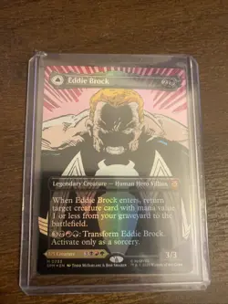 Eddie Brock / Venom, Lethal Protector Foil Showcase Marvel's Spider-Man NM MTG - Image 1
