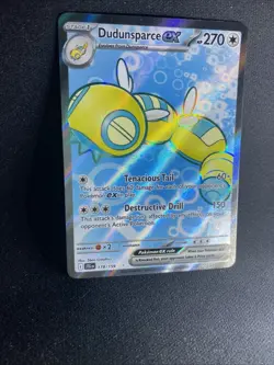 Pokemon Dudunsparce EX TCG Holo Ultra Rare Card 178/159 Sv09: Journey Together - Image 1