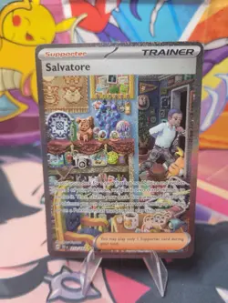 Pokemon TCG Salvatore Card 212/162 Temporal Forces, Near Mint/Mint (NM/M) - Image 1