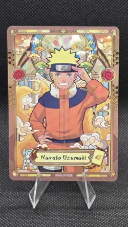 Naruto Uzumaki - Naruto NRSA01-SP-001L5 SP Card English Heaven Scroll Kayou - Image 1