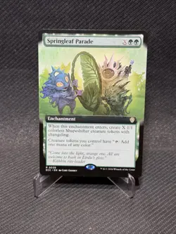 Springleaf Parade (Extended Art) Commander: Lorwyn Eclipsed Regular - Image 1