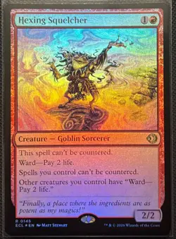 MTG Lorwyn Eclipsed Hexing Squelcher Foil (Rare) - Image 1