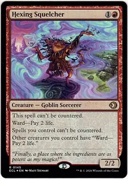 MTG Lorwyn Eclipsed Hexing Squelcher Foil (Rare) - Image 2