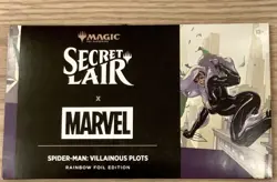 Secret Lair X Marvel Spider-man: Villainous Plot Rainbow Foil Edition MTG - Image 1