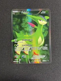Pokemon TCG English Virizion (Full Art) 97/101 Noble Victories Holo NM - Image 1
