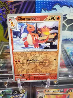 Charmeleon 027/197 Reverse Holo Uncommon Pokemon TCG S&V Obsidian Flames - Image 1