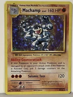 Machamp 59/108 Holo XY Evolutions NM Pokemon Fast Ship - Image 1