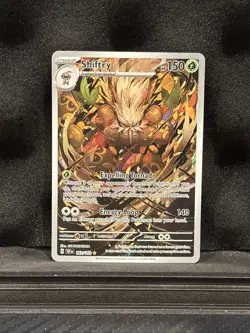 Shiftry - 163/162 - Temporal Forces Illustration Rare - Pokemon TCG - NM - Image 1