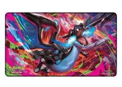 Pokemon Mega Charizard X UPC Ultra Premium Collection Playmat Sleeves Deck Dice - Image 3