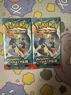 Pokemon Journey Together Booster Packs - New/Sealed 2 Packs - Image 1