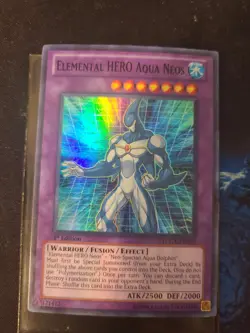 Elemental Hero Aqua Neos - LCGX-EN057 - Super Rare - LP 1st Ed - Yugioh - Image 1