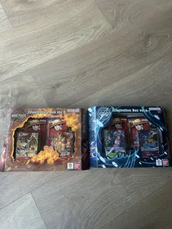 One Piece TCG Illustration Box Vol.5 & Vol.6 Sealed Bundle OP-13 & PRB-02 NEW - Image 1