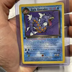 Pokemon Dark Gyarados 25/82 Non Holo Rare 1st Edition LP Vintage WOTC Vtg TCG - Image 1
