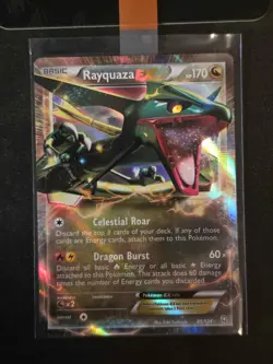 Pokemon TCG Rayquaza EX Holo Rare 85/124 Dragons Exalted NM - Check Description - Image 1