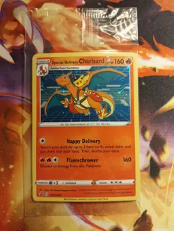 Special Delivery Charizard SWSH075 SWSH: Sword & Shield Promo Cards Holo - Image 1