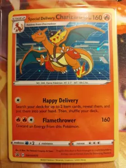 Special Delivery Charizard SWSH075 SWSH: Sword & Shield Promo Cards Holo - Image 2