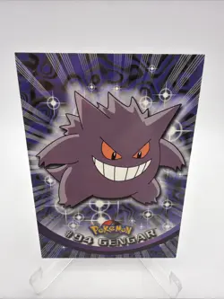 Gengar #94 Blue Logo Topps Non Holo TV Animation Pokemon Card LP - Image 1