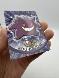 Gengar #94 Blue Logo Topps Non Holo TV Animation Pokemon Card LP - Image 4