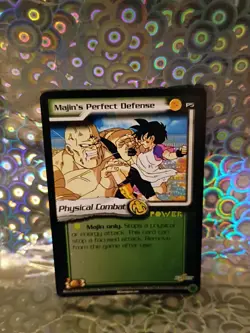 2003 Score CCG - TCG, 2 Star DBZ Card, Majin's Perfect Defense, Limited #P5 - Image 1