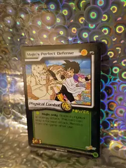 2003 Score CCG - TCG, 2 Star DBZ Card, Majin's Perfect Defense, Limited #P5 - Image 2