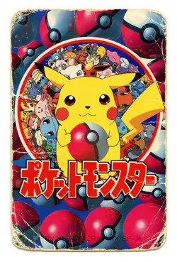 1998 Vintage Mewtwo JOKER Pokemon Televi-kun Magazine Poker Playing Card - Image 3