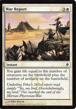 War Report C New Phyrexia 26 LP - Image 1