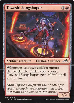 Towashi Songshaper C Kamigawa: Neon Dynasty 167 NM - Image 1